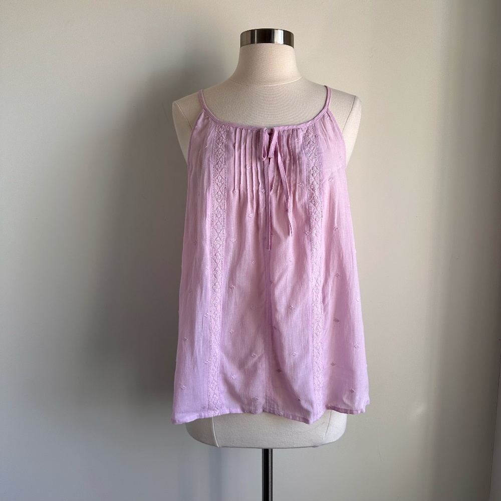 Ann Taylor Loft Outlet Purple Tank Size Medium